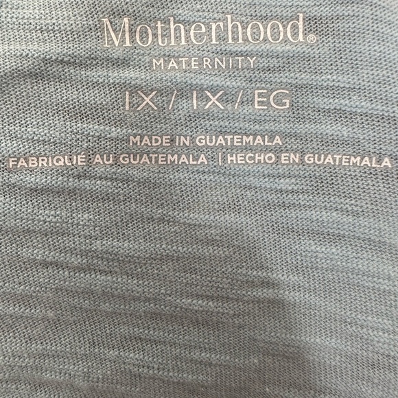 **3 for $15**Motherhood Blue Short Sleeve Tee - Picture 4 of 4
